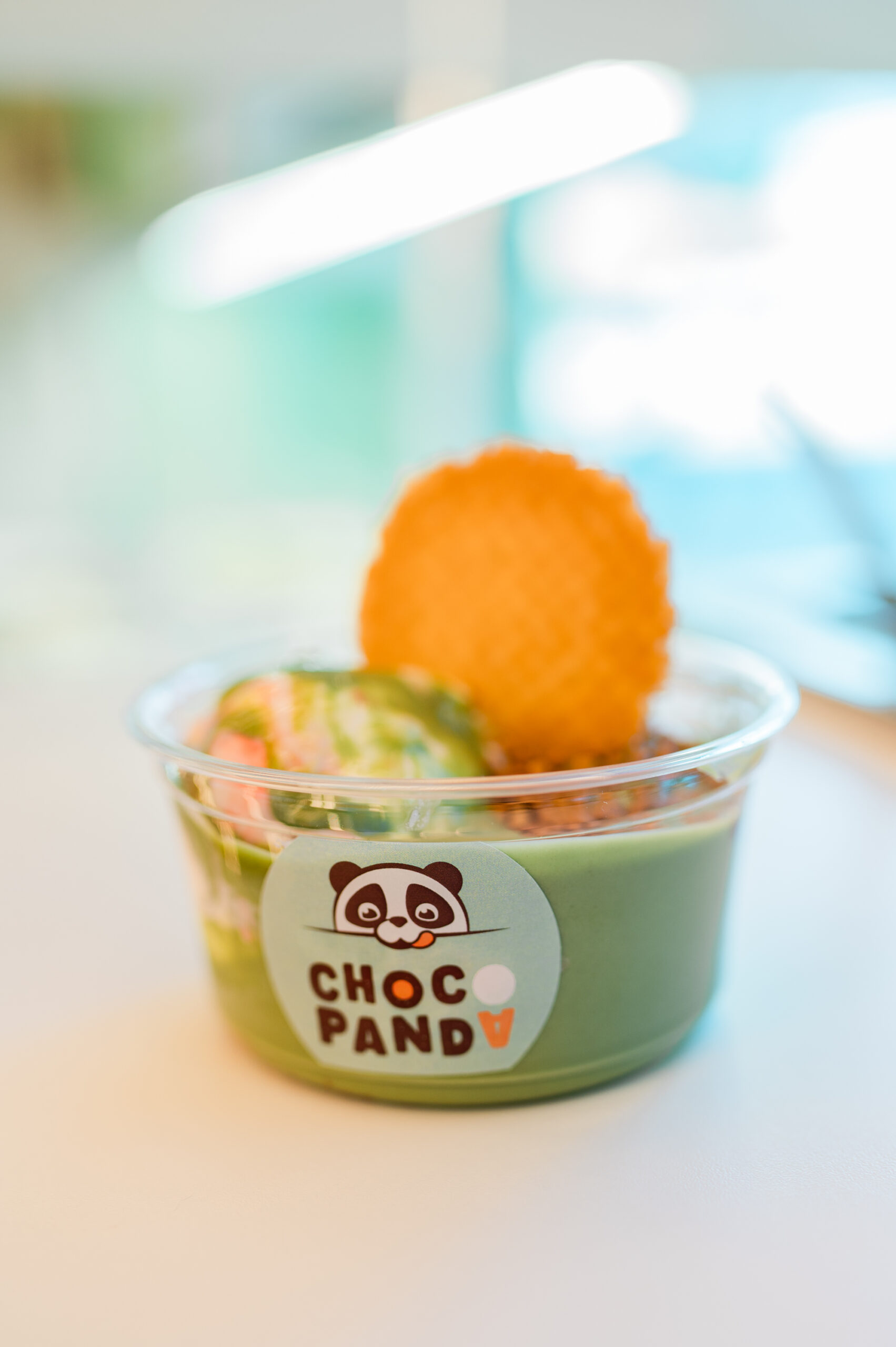 Choco panda Ice Cream & Pistachio Lava